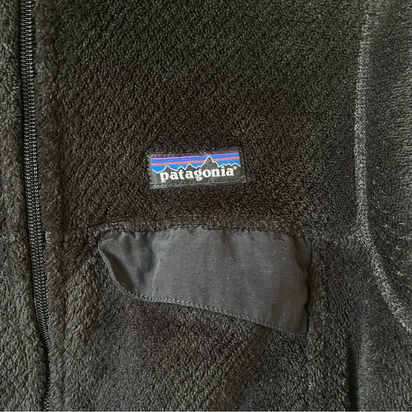Patagonia Women's Full-Zip Fleece Jacket Small Black - Picture 4 of 5